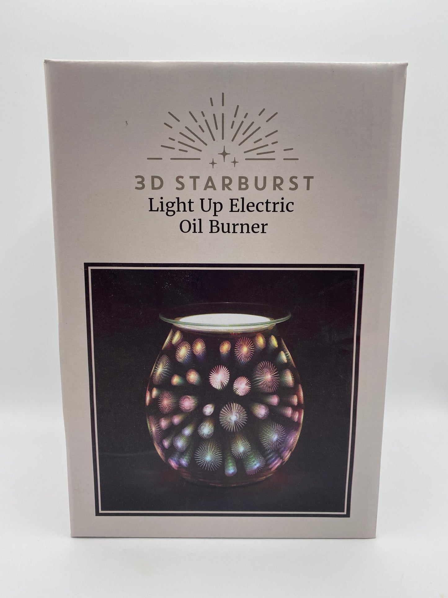 Electric Wax Melt Burner - 3D Starburst