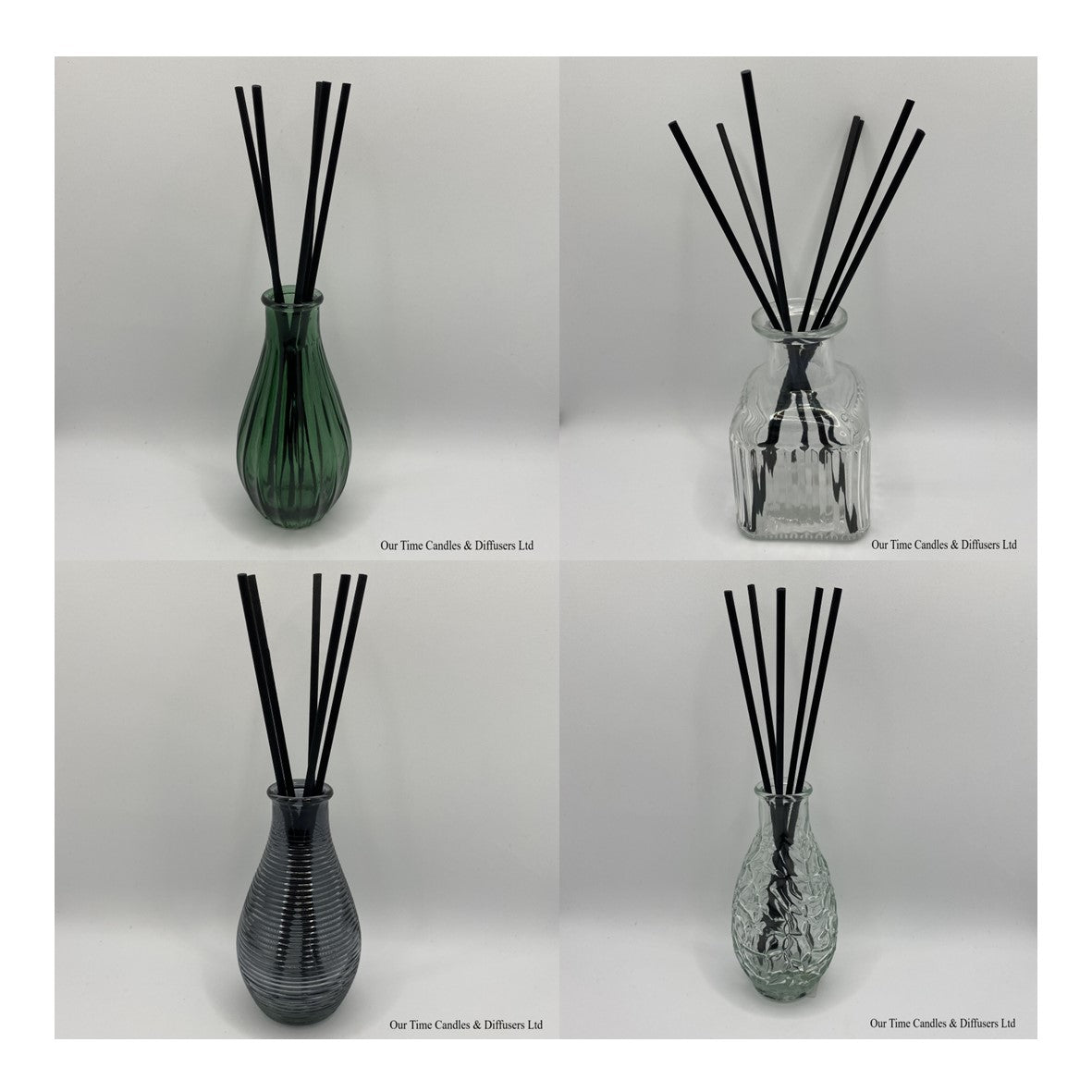 Diffuser Vases from Our Time Candles and Diffusers