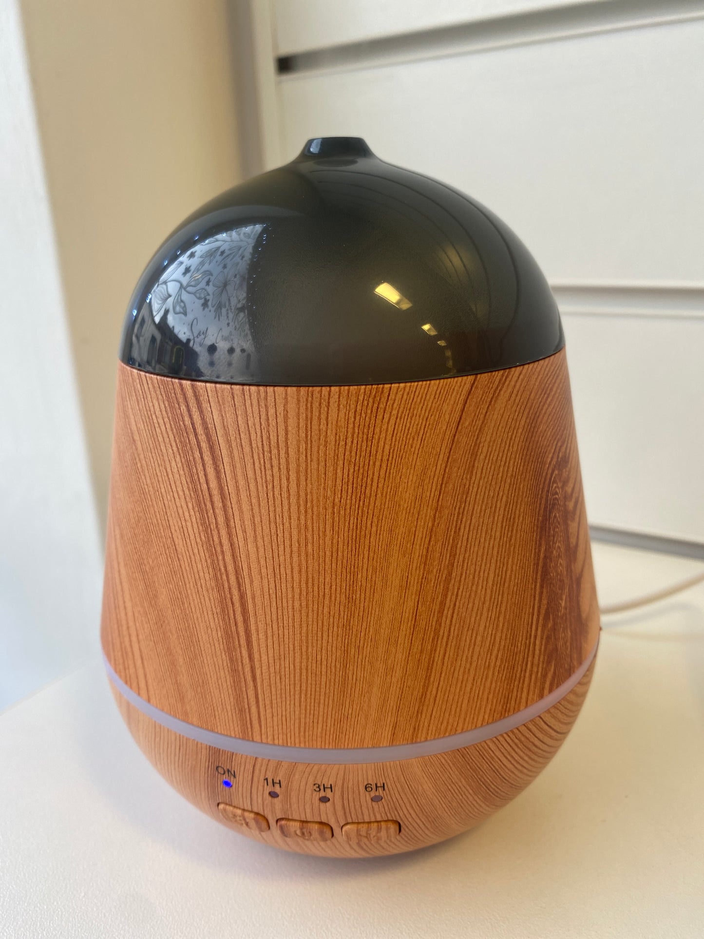 Aroma Diffuser Light Wood Effect