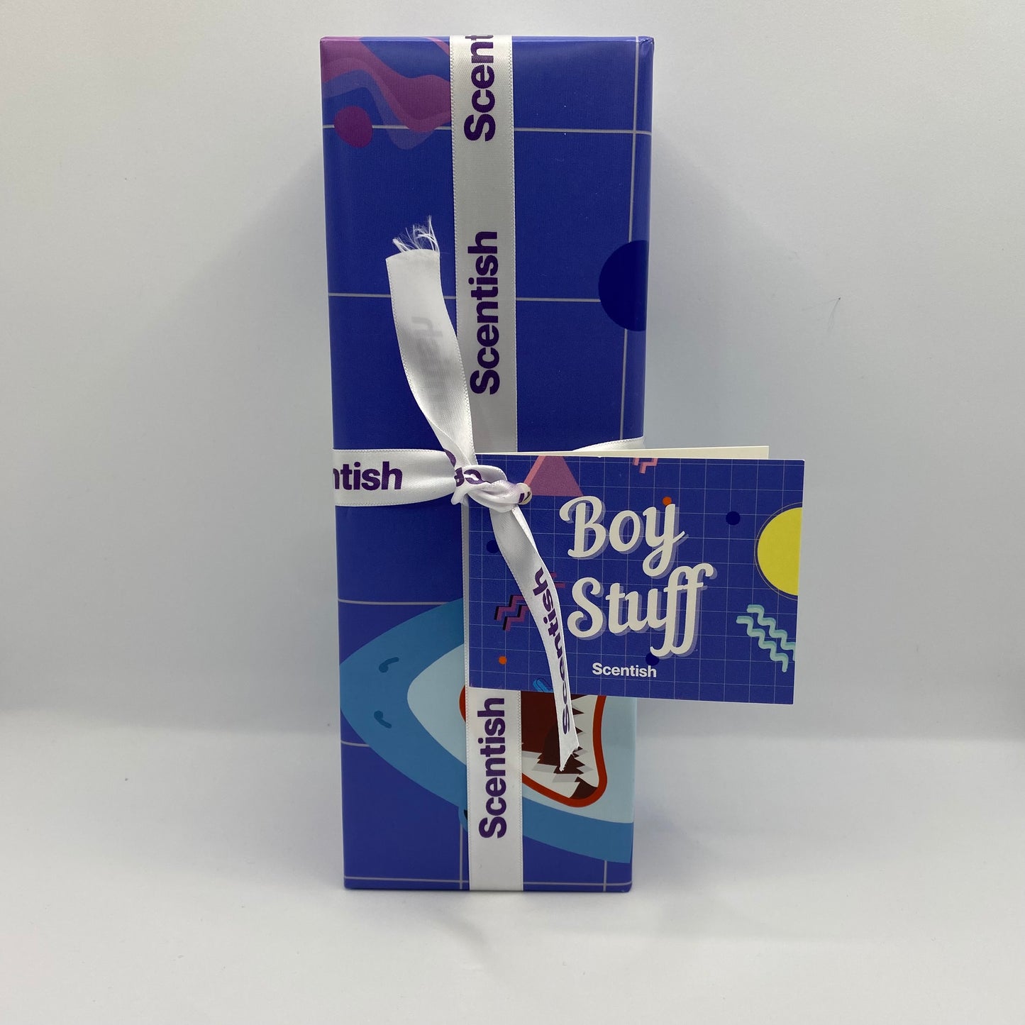 Wrapped gift set for boys