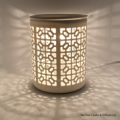 Electric wax melter Imperial - lit up