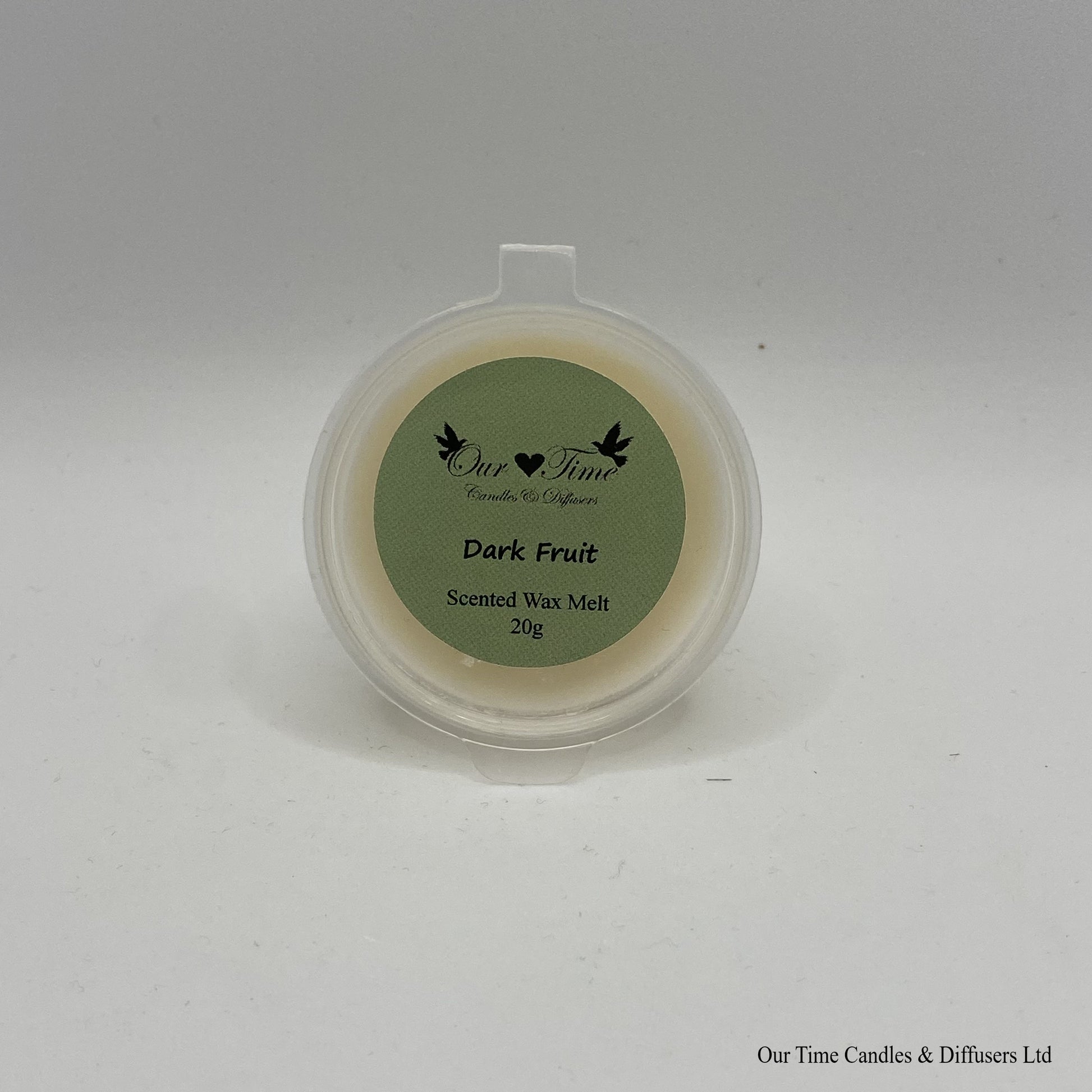 Scented Soy Wax Melt Pot Dark Fruit - vegan and cruelty-free