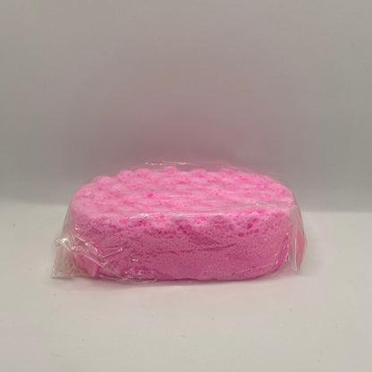 Pink Soap Sponge, ideal for use in the shower or bath