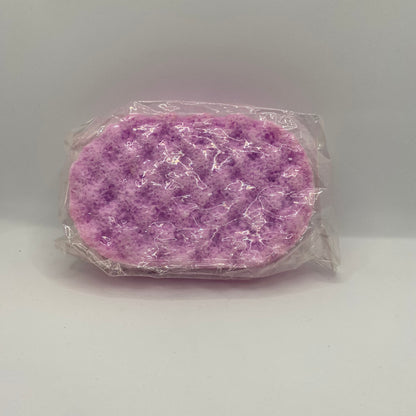 Purple Soap Sponge, ideal for use in the shower or bath