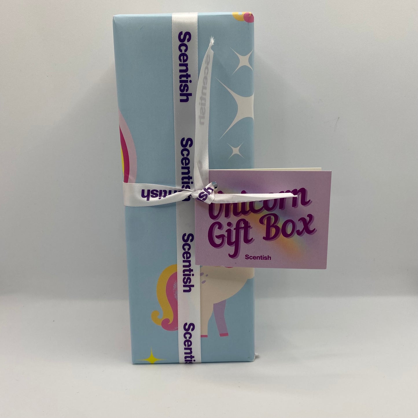 Wrapped Unicorn gift box