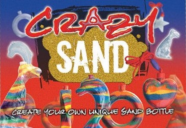 Crazy Sand Poster - create your own unique sand bottle