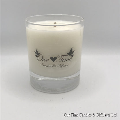 Fruit Medley scented wax filled soy candle medium