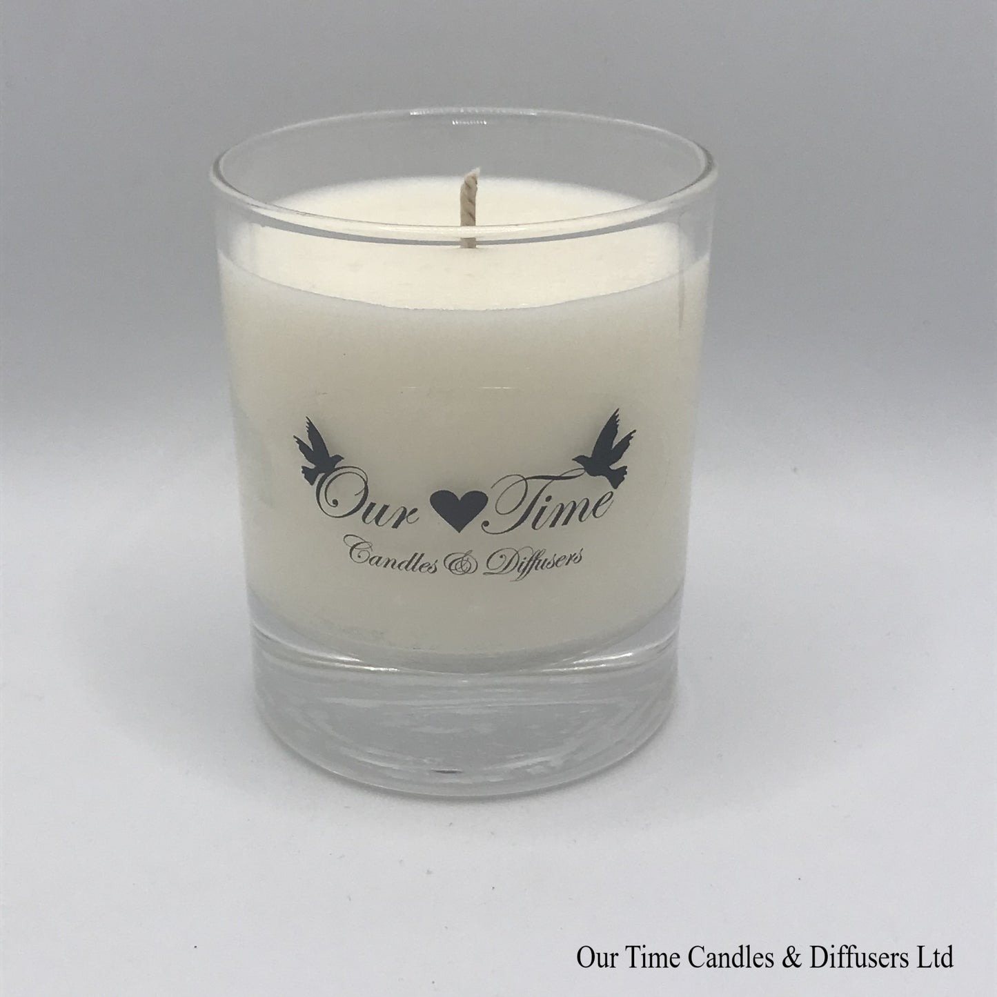 Garden Party scented wax filled soy candle medium