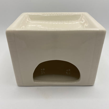Ceramic House Oil/Wax Burner - White